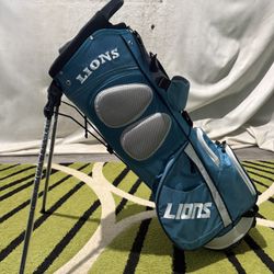 Detroit Lions Golf Stand Bag New