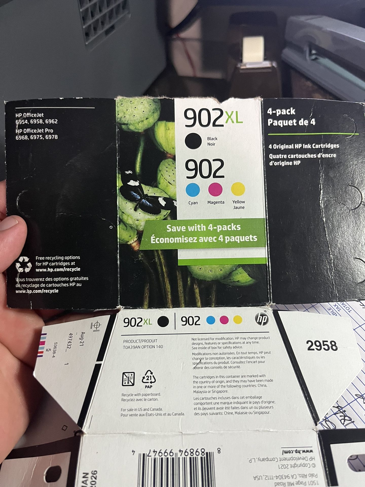 Hp 902 Ink Cartridges