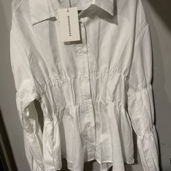 BronzeSnake White Long Sleeve 