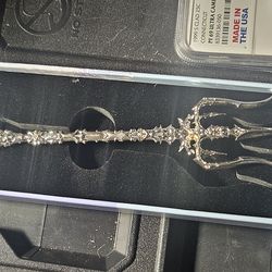 Silver Gilded Copper Trident One Troy Ounce + 999 CU