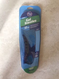 Men’s Gel Insoles with Dual Gel