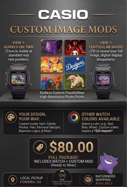 Casio Custom image Mod