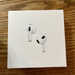 New NEVER OPENED Apple AirPods 3rd Generation