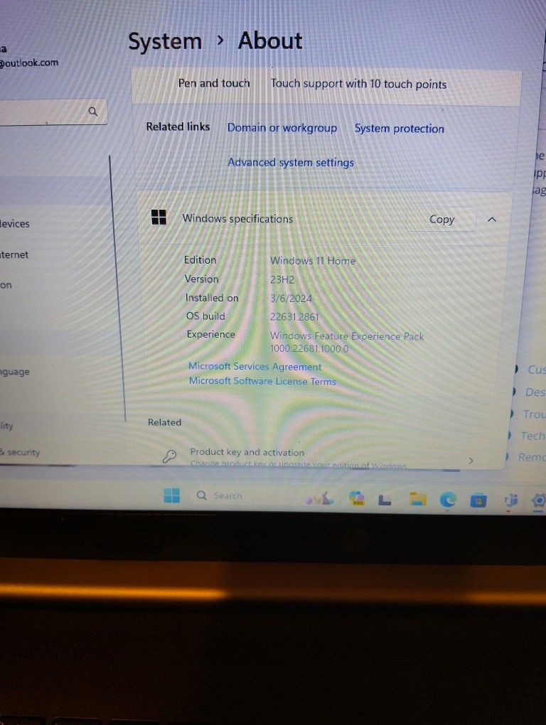 Brand New Hp Touchscreen Laptop