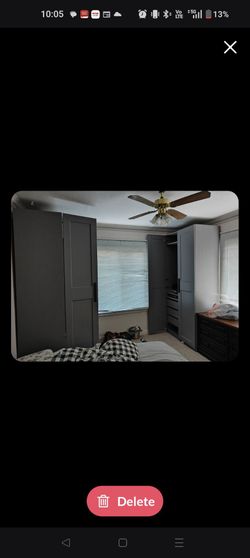2 Ikea PAX wardeobes- OBO