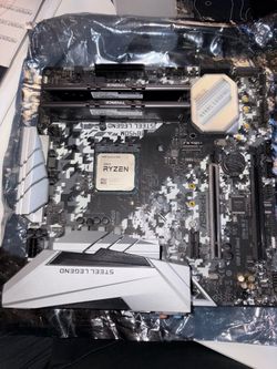Asrock mobo and cpu ryzen 5 5500