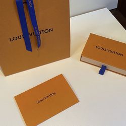 Louis Vuitton Box + Bag - $40 - For Small Item for Sale in Los