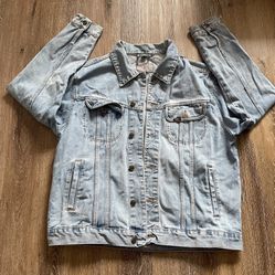 Vintage LEE denim Button Up Jacket 