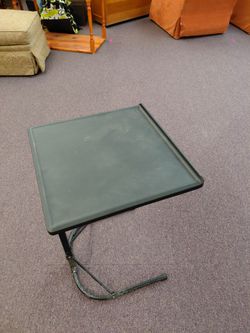Black TV tray stand