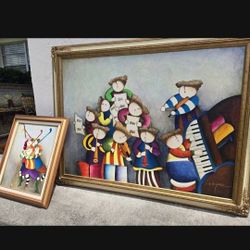 Set Of Music ART Painting 