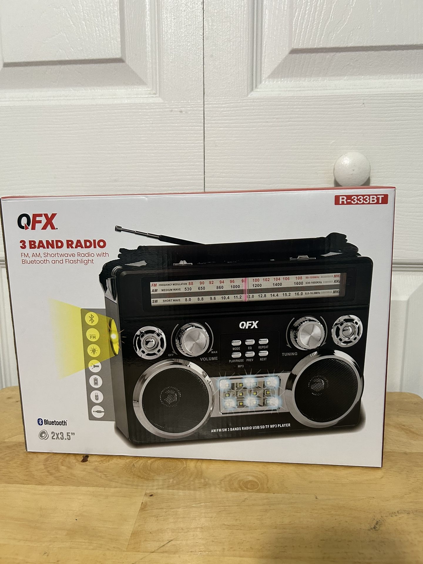 QFX 3band Bluetooth Radio