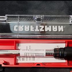 CRAFTSMAN Torque Wrench, 1/2" Drive, 50-250 FT-LB