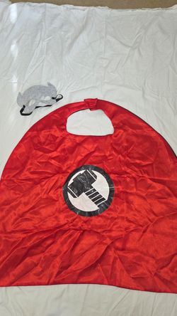 Thor Kids Costume Cape and Mask Set
