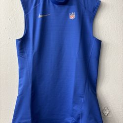 Nike NFL On-Field Blue Training Top Size Medium 