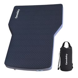 4" Ultra-Thick Hybrid Foam & Air SUV Mattress with Rechargeable 3-in-1 Built-in Pump, Quick Inflation & Deflation Car Camping Mattress All-Season Camp