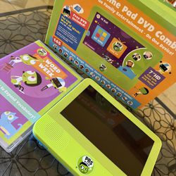 PBS kids playtime pad DVD Combo - 7” HD Tablet And DVD Player