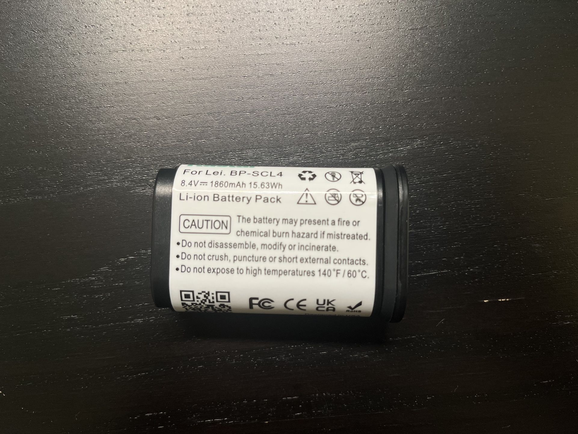 Leica Camera Battery for Q3 and Q2