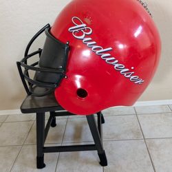 Budweiser Football Helmet. Huge. 2' By 3' Hanging Bar Man Cave Decir for  Sale in Mobile, AZ - OfferUp