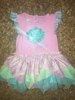 Disney store little mermaid onesie