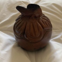 Fish Clay Pot with Lid