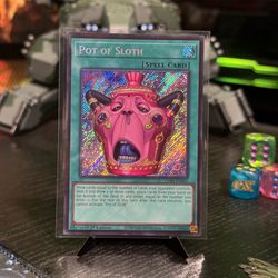 Yu-Gi-Oh! Card - Pot of Sloth - YuGiOh