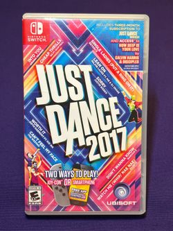 Nintendo Switch Just Dance 2017