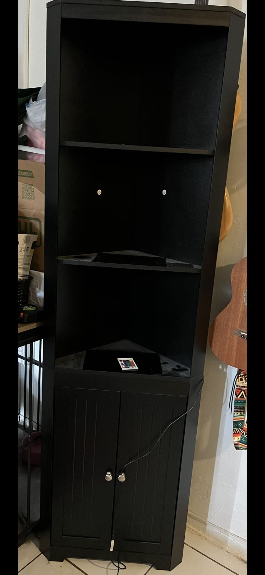 LED Five Tier Corner Shelf