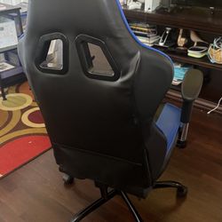 High Back Gaming Chair Ergonomic,Blue