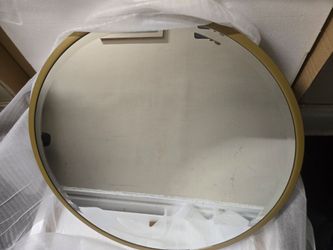SONDER Designer Mirror 32in Brass (Modern / Elegant)