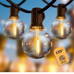 150ft Outdoor String Lights For Patio New In Box Pick Up In Pomona $35