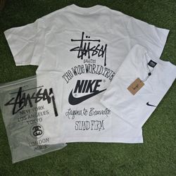 Nike x Stussy Tee Size Medium & Small