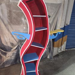 Bookshelf - Dr. Seuss theme, 8' Tall