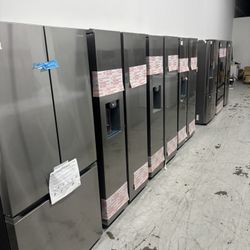 (fresh out the box) Samsung Stainless Steel Refrigerators ☑️📦