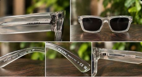 Prada “Crystal Grey “ Sunglasses
