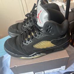 Metallic Jordan 5 