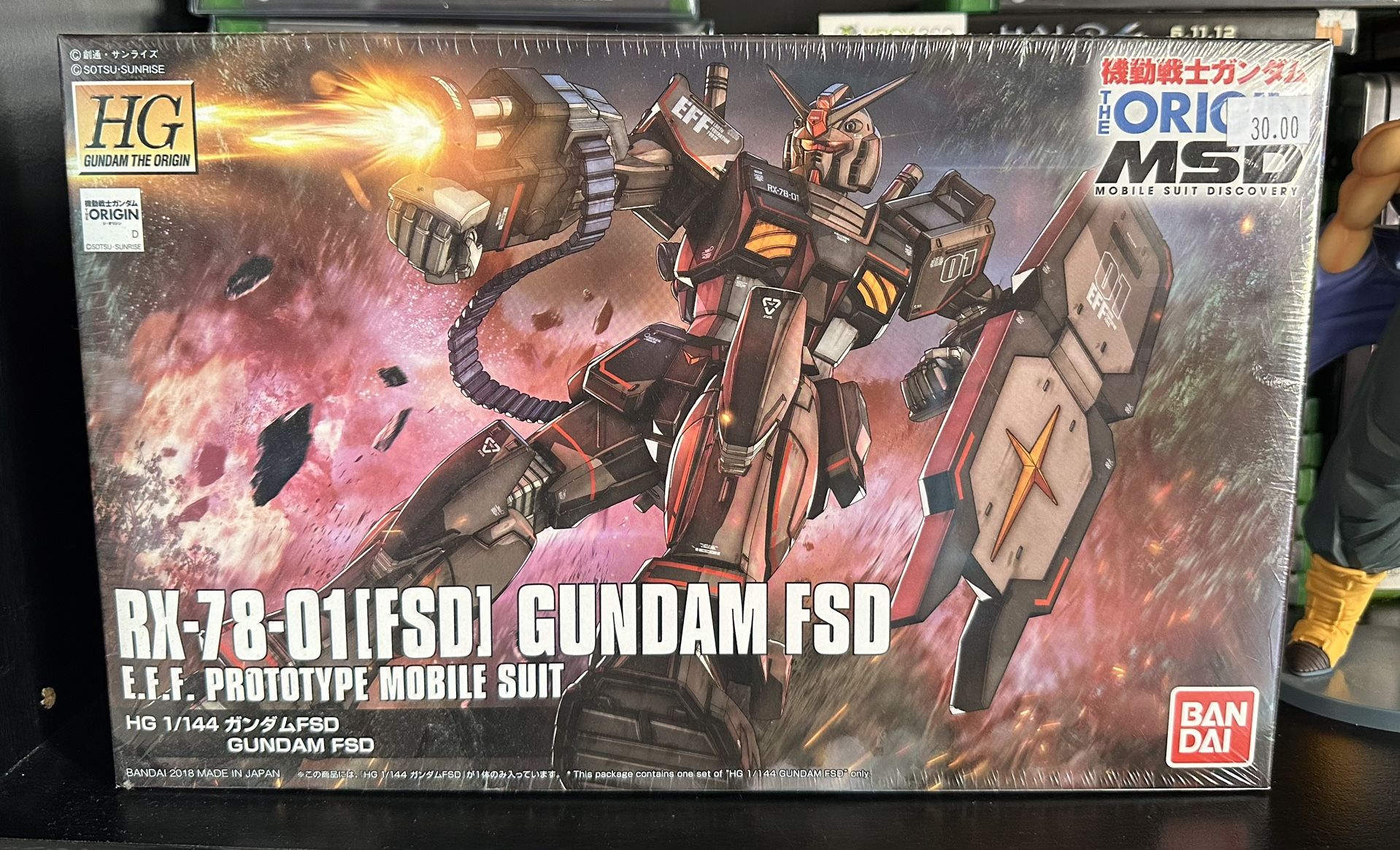 Bandai HGGTO 1/144 Gundam FSD Model Kit