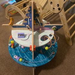 WOODEN ACTIVITY CENTER