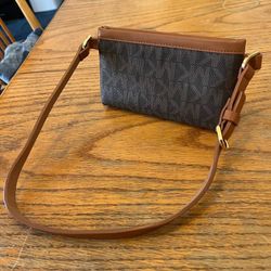 Michael Kors PVC Thick Leather Belt Bag Zip Pouch In Excellent Condition & Super Clean  
