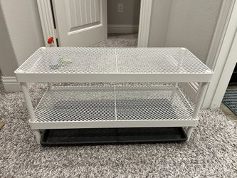 Ikea metal shoe rack