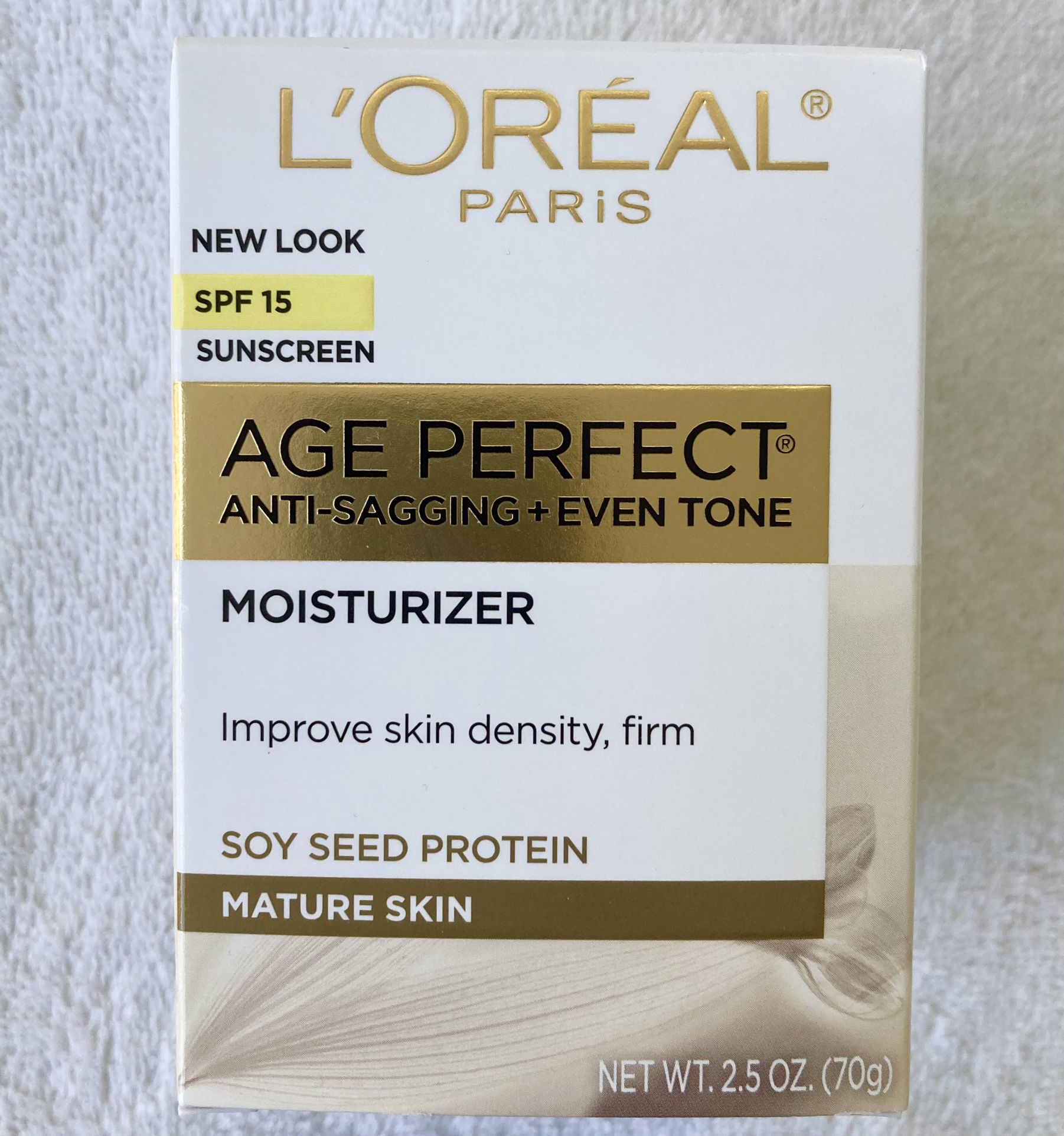 L’Oréal Paris Age Perfect Moisturizer, 2.5 oz., May 2022 expiration 