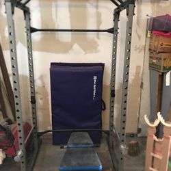 Weight Bench And Rack 