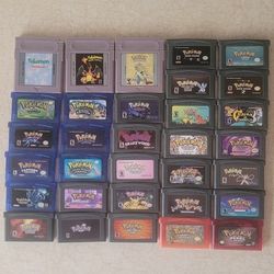 Pokemom GBA Games
