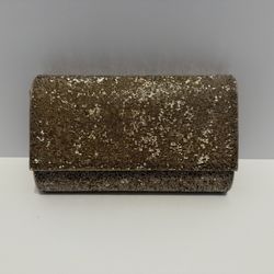 Gold Sparkle Clutch Purse Starlet