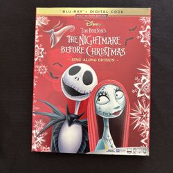The Nightmare Before Christmas Sing A Long DVD 