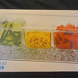 Fine Life Condiment Tray With Ice  Chiller