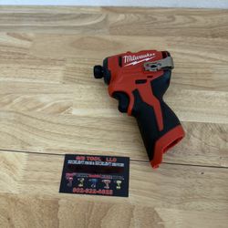 M12 12V Lithium-Ion Subcompact Brushless Cordless 1/4 in. Hex Impact Driver (Tool-Only)