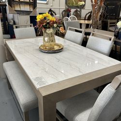 Marble Dining Table 