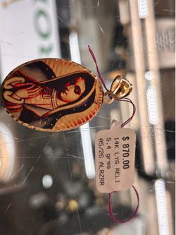 Virgin Mary pendant