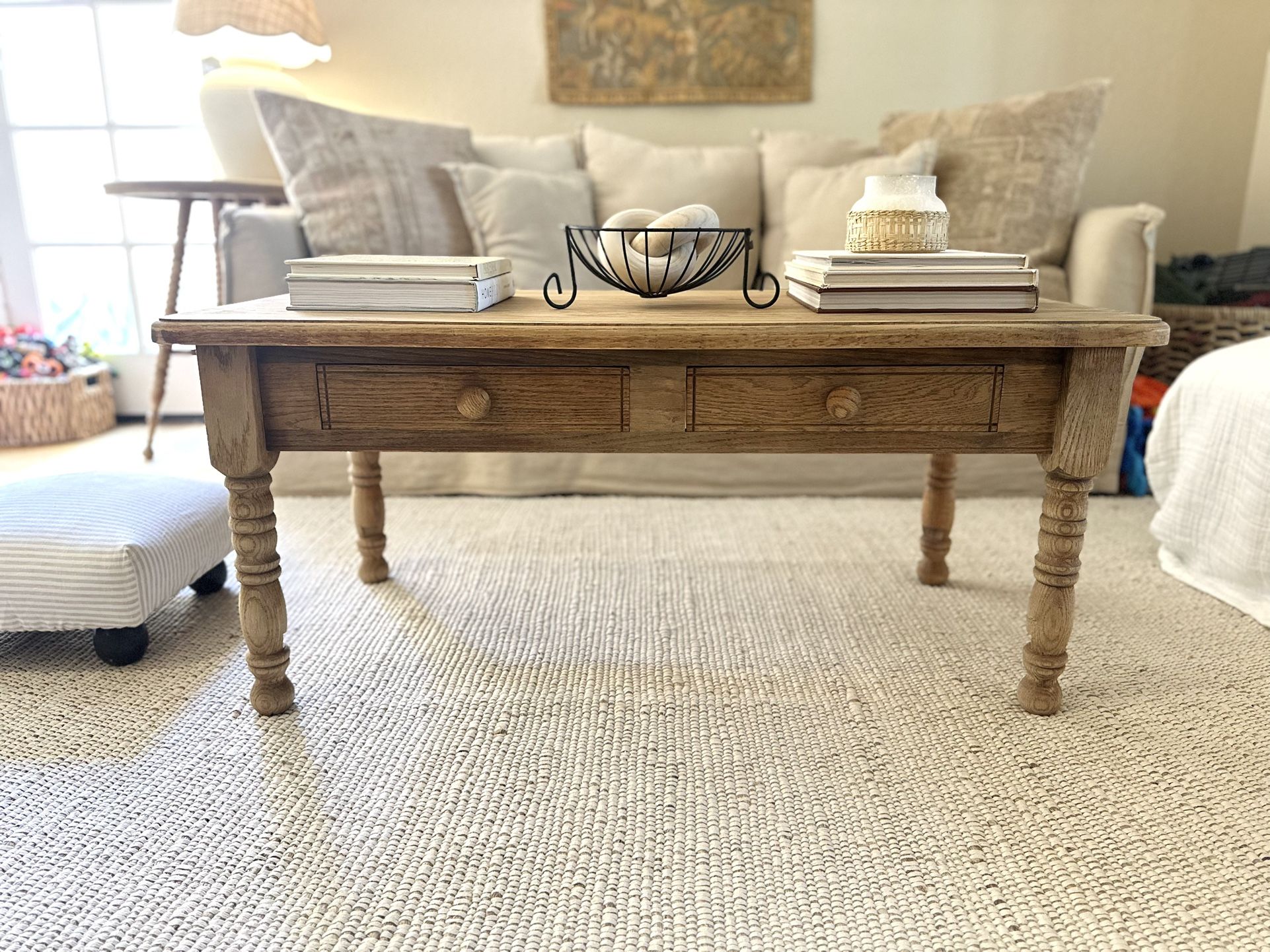 Antique French Farmhouse Coffee Table