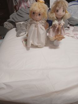 Precious Moments Dolls On Stands